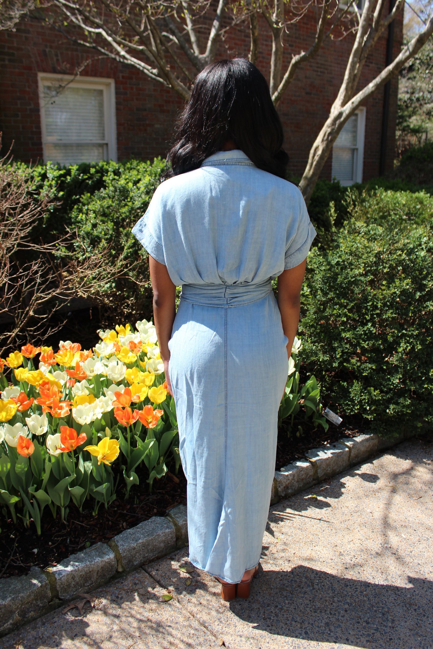 Denim Babe | Chambray Dress