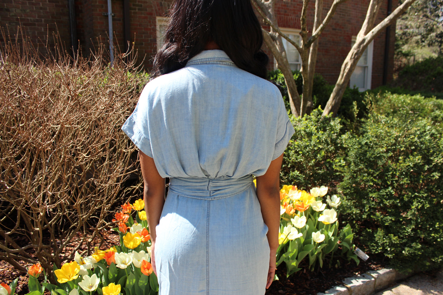 Denim Babe | Chambray Dress